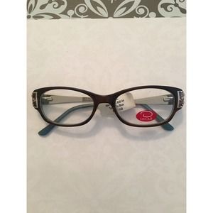 Oscar Eyeglasses Tort/Pale Blue 52-18-140 Frames